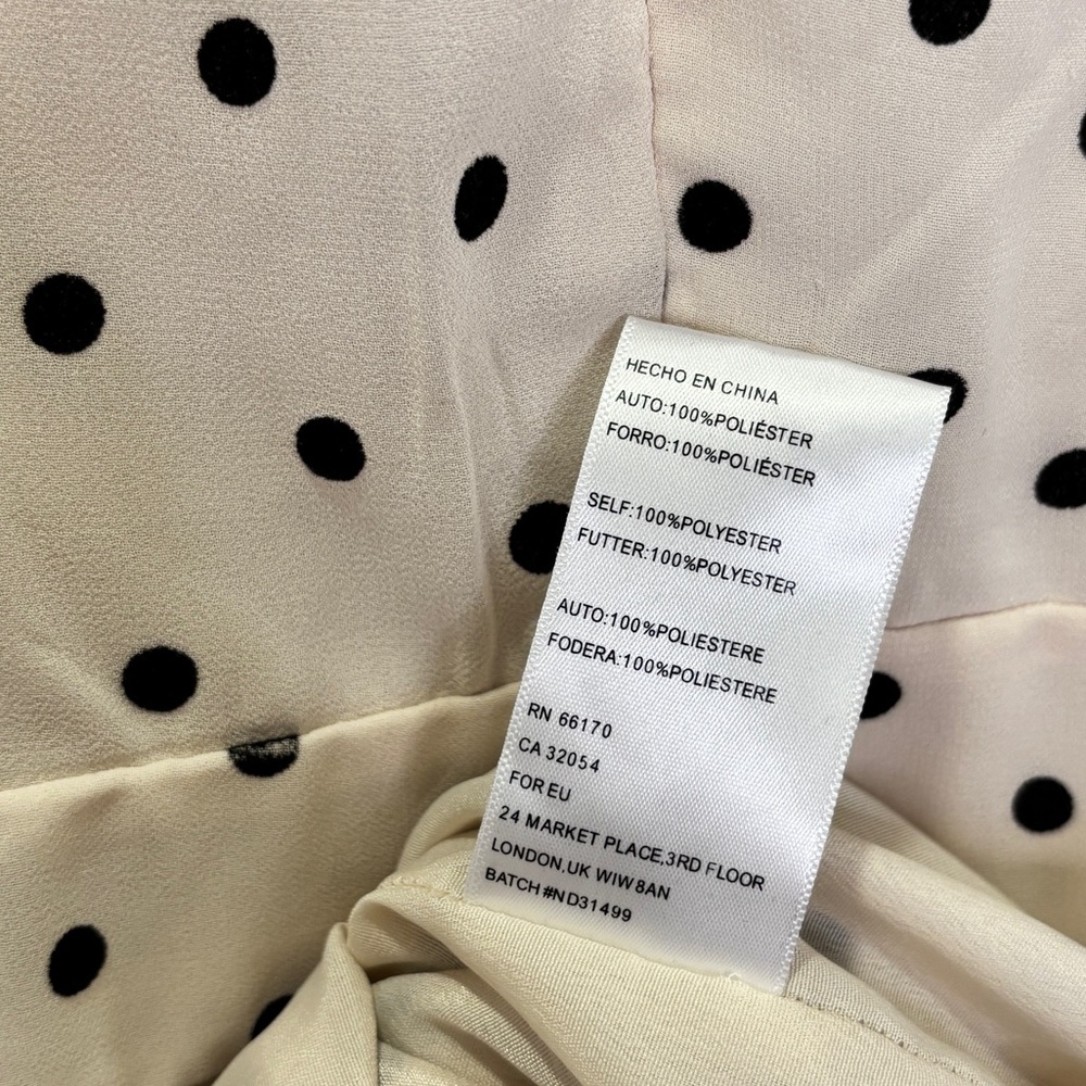 Urban Outfitters Polka Dot Long Sleeve Dress - Picture 9 of 13